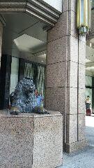 The lion on the Ginza Mitsukoshi holiday. jpg