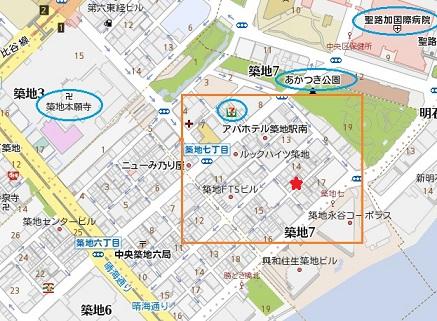 Map_Tsukiji 7-chome Wide Area Star_70.jpg