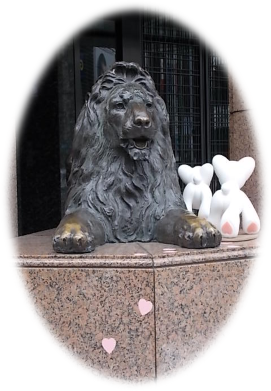 Lion statue bmp