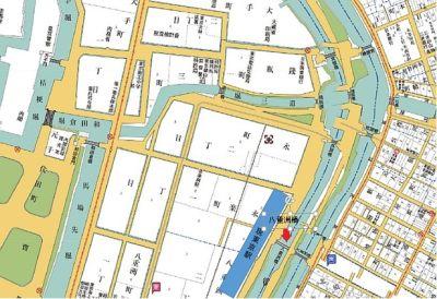 Enlarged map of Yaesu Bridge. jpg