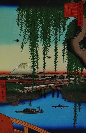 Hiroshige, Ukiyo-e, Ichiishibashi. jpg