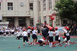 Athletic meet at Sakamoto Elementary School (2.) JPG