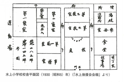 Floor plan of the water elementary school building. png