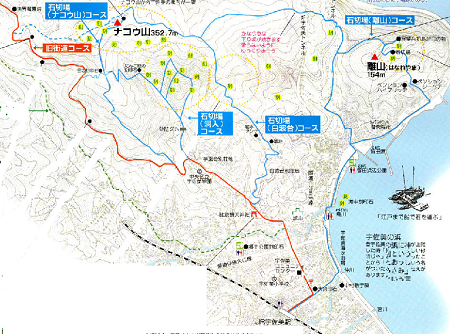 Usami, Ito City, stone quarry, Map (1) png