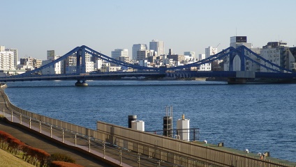 Kiyosu Bridge Construction Eitai Bridge Not Light Up