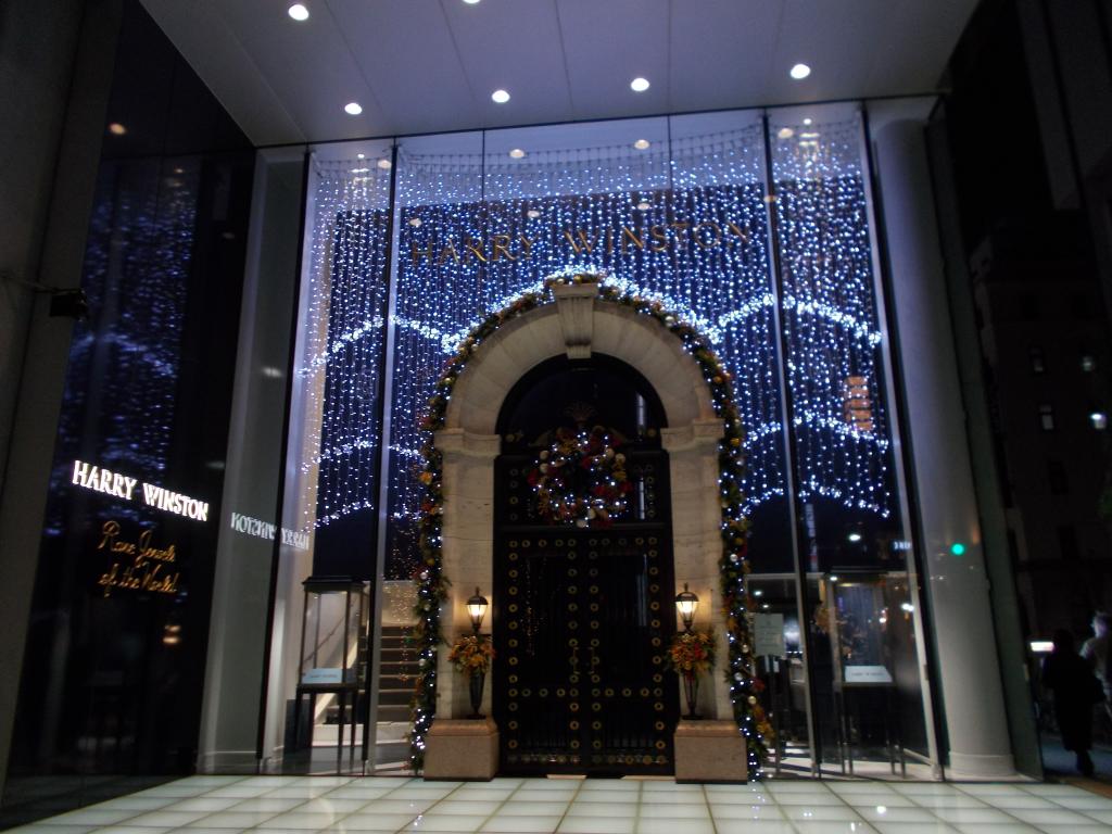  Xmas illumination in Ginza 2019