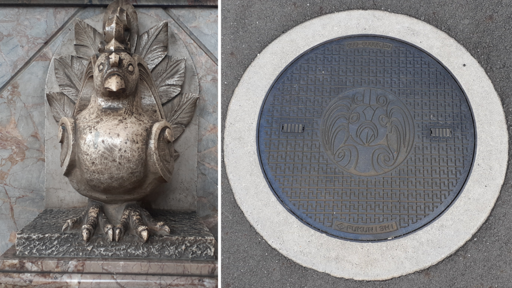  Tsukiji Honganji limited, find a unique manhole cover!