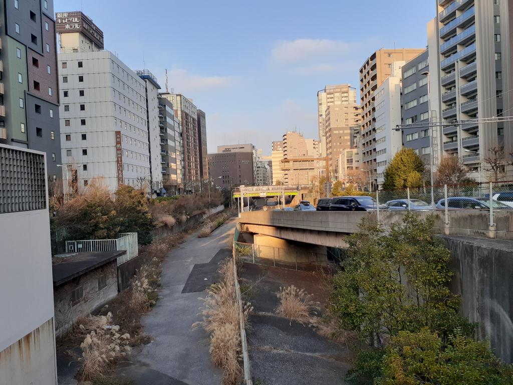  The mystery of the expressway running along the ruins of the Tsukiji River