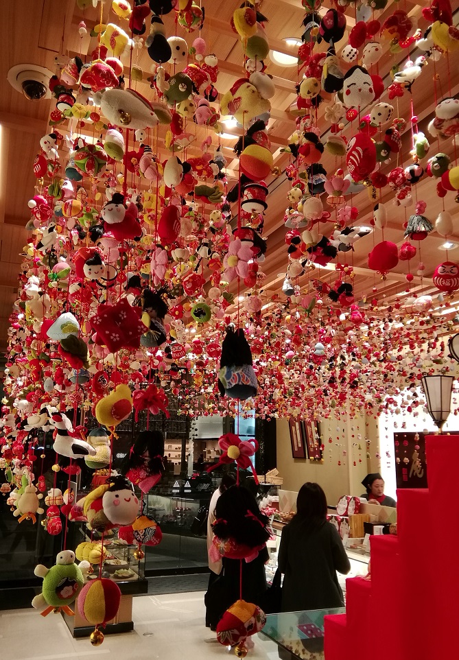  The 5th Hina doll Watching Party
　~ Soke Genkichichoan Ginza Main Store ~