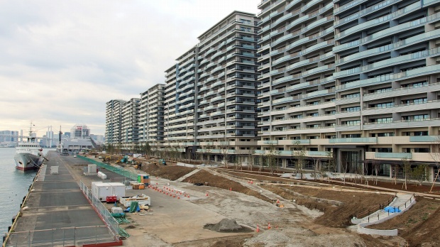  Harumi Athlete Village Walk in the Future