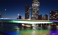  Tsukuda-ohashi Bridge Light Up