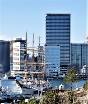  Harumi Wharf
We enjoyed the male figures of "Nippon Maru", "Akihiro Maru" and "Kaiomaru".