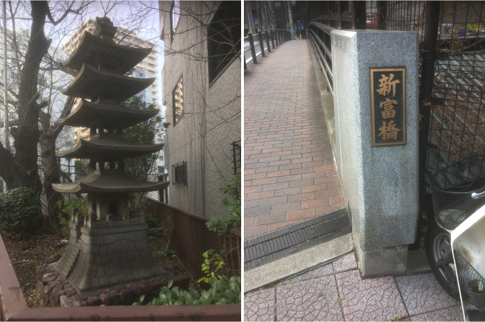  Walk along the ruins of the Kaede River and Tsukiji River connecting canal!