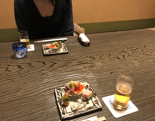 kaiseki meal's "My" Chuo-ku sightseeing certification with seasonal ingredients