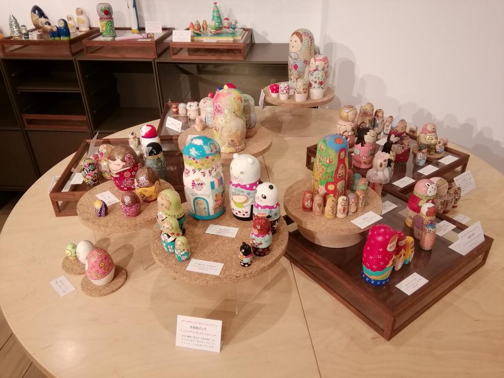 What is Matryoshka? Wood Burning
　Classroom student exhibition
　~ GINZA HAKKO tree incense ~ 