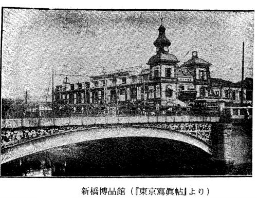 Imperial Hakuhinkan (1899) One of the theories:　"Kankoba" on Ginza-dori, which was created in the Meiji era, became the basis of "Gin Bra"? (Is it true?)
