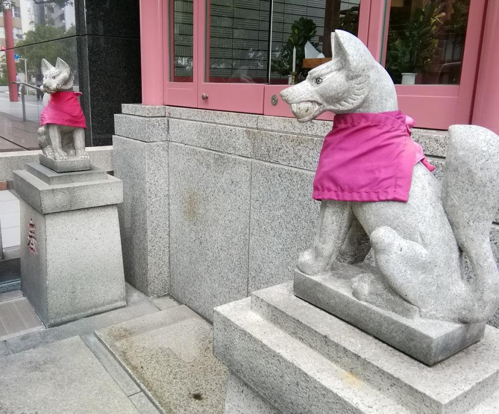  A quiet shrine that can be reached from Ningyocho Station 10-Kasama Inari Shrine Meijiza Branch- 