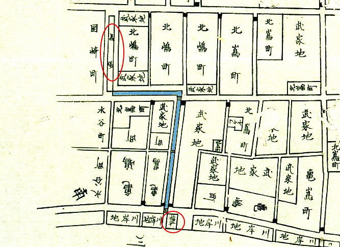 Looking for Kamejima Kobashi, a microcosm of Tokyo Goju-ku-ku ~ Digital Old Map Tour