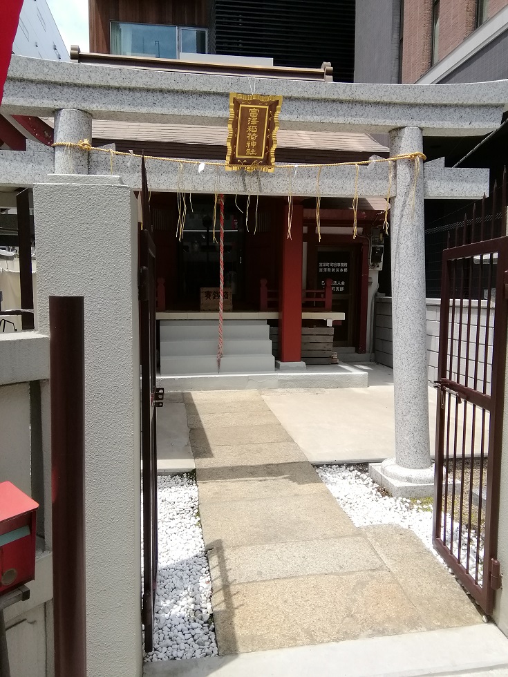  A quiet shrine that can be reached from Ningyocho Station 11-Tomizawa Inari Shrine- 