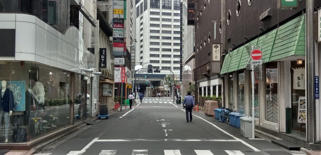  Alleys in Ginza: The alleys of the "Seisei Kaido"