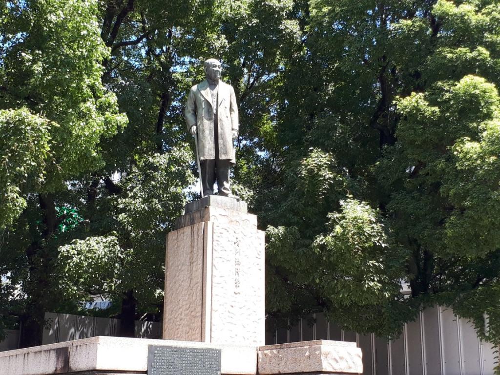 Eiichi Shibusawa Statue Chuo-ku "Bridge Tour 11"