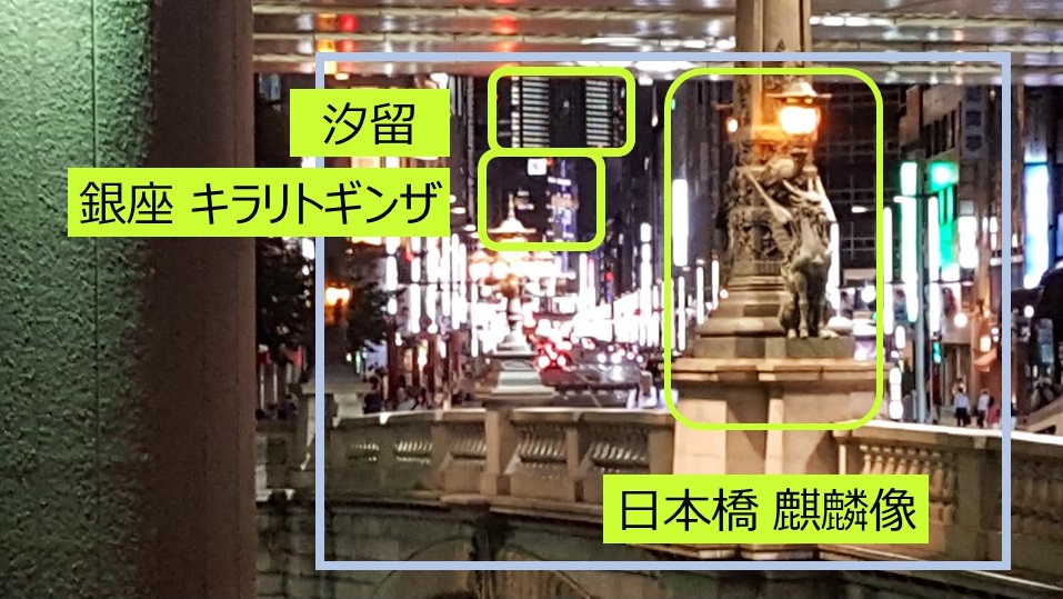 Here's a picture taken on the spot! Nihonbashi-Ginza-Shiodome fits in a single photo, where is the place?…？