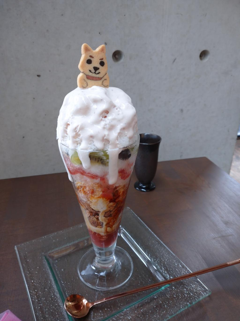 "Dog parfait" related to Suitengu is also recommended! A wonderful shaved ice shop in front of Suitengu, "Beauty Ice Nero Bell"