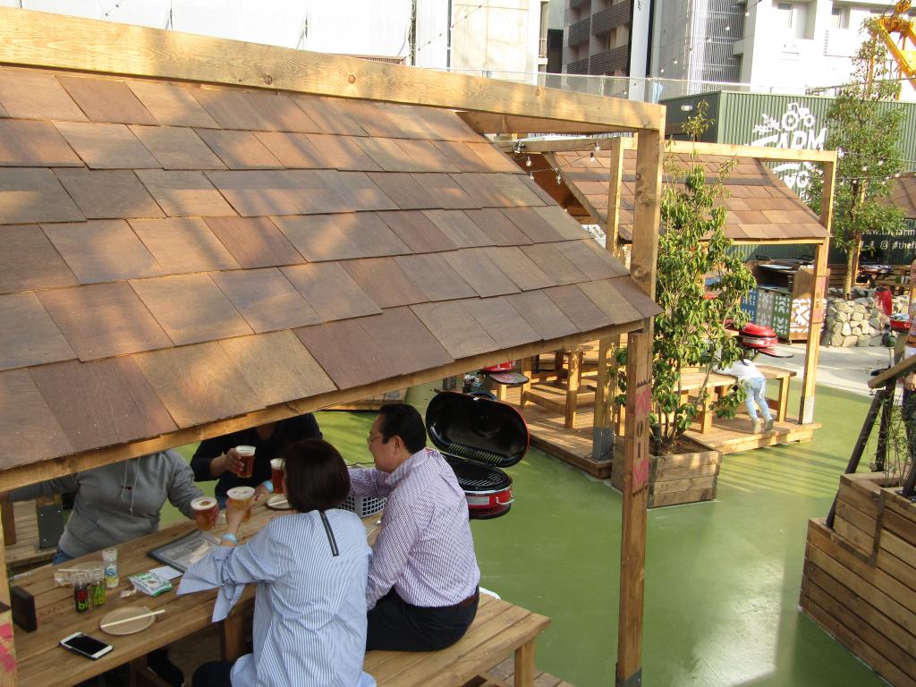  BBQ in front of Tokyo Station this summer! Six months only New Spot THE FARM TOKYO