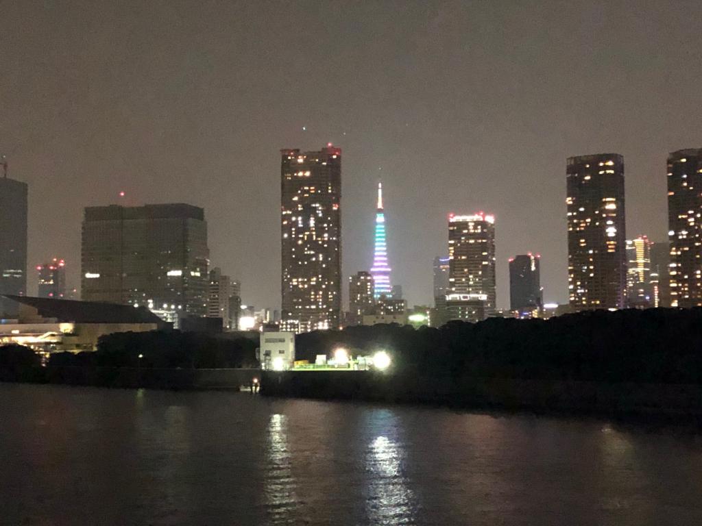 The view of Tokyo Tower Chuo-ku