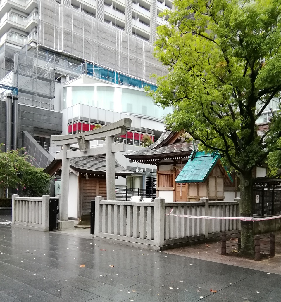  A quiet shrine that can be reached from Ningyocho Station No.23-Hamamachi Shrine- 