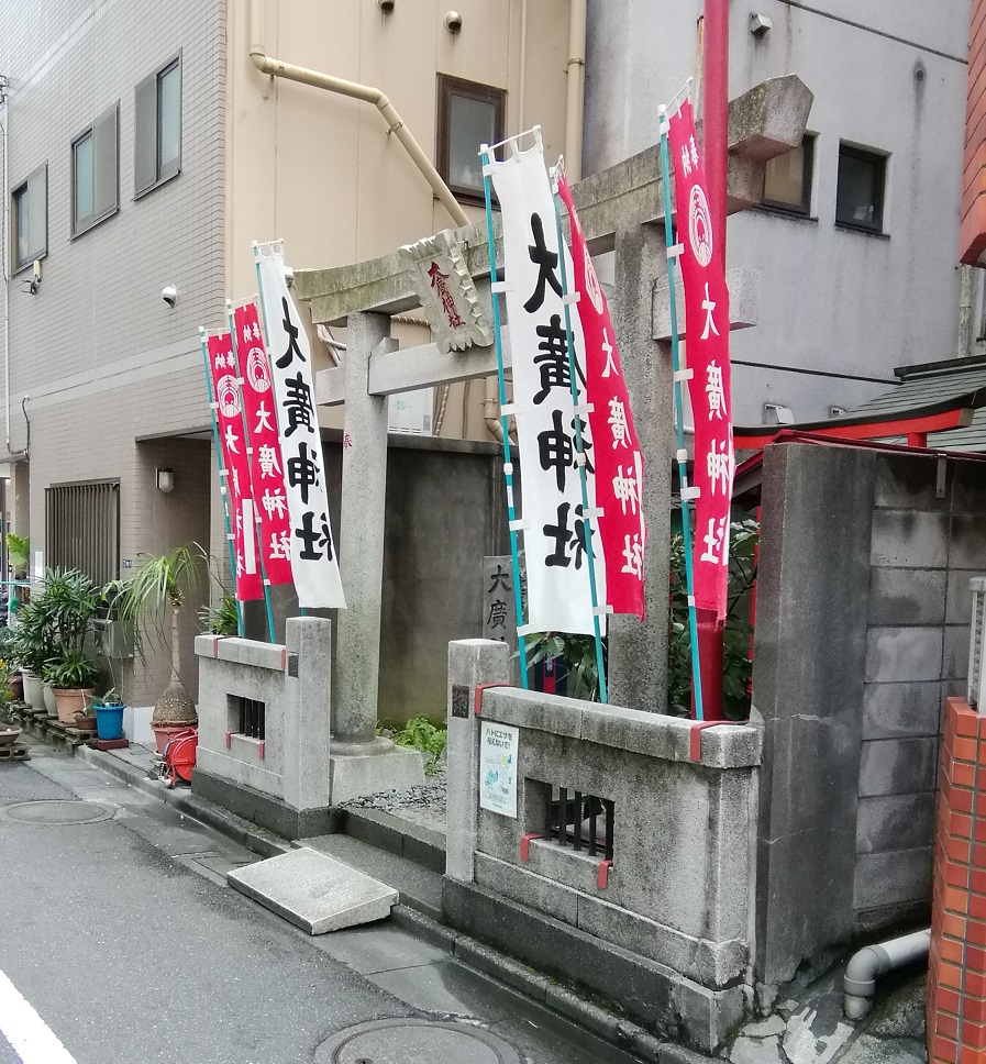  A quiet shrine that can be reached from Ningyocho Station No.22-Ohiro Shrine- 