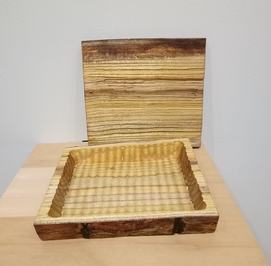 Box
Honshu chestnut
２５０×８０×６０ｍｍ
25,300 yen Ariko Horiuchi Urushi Living Exhibition
　~ Nihonbashi Kiya Main Store izutuki~