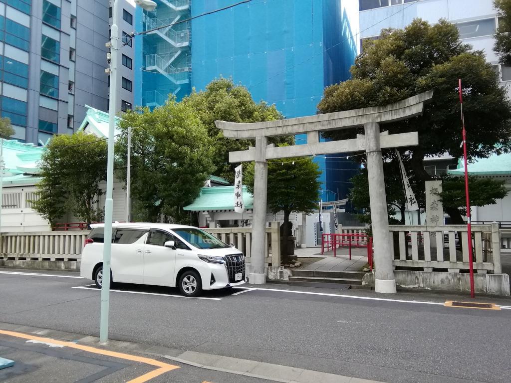  No.24 shrine with a quiet appearance that can be reached from Ningyocho Station.
 　~ Sugimori Shrine~ 