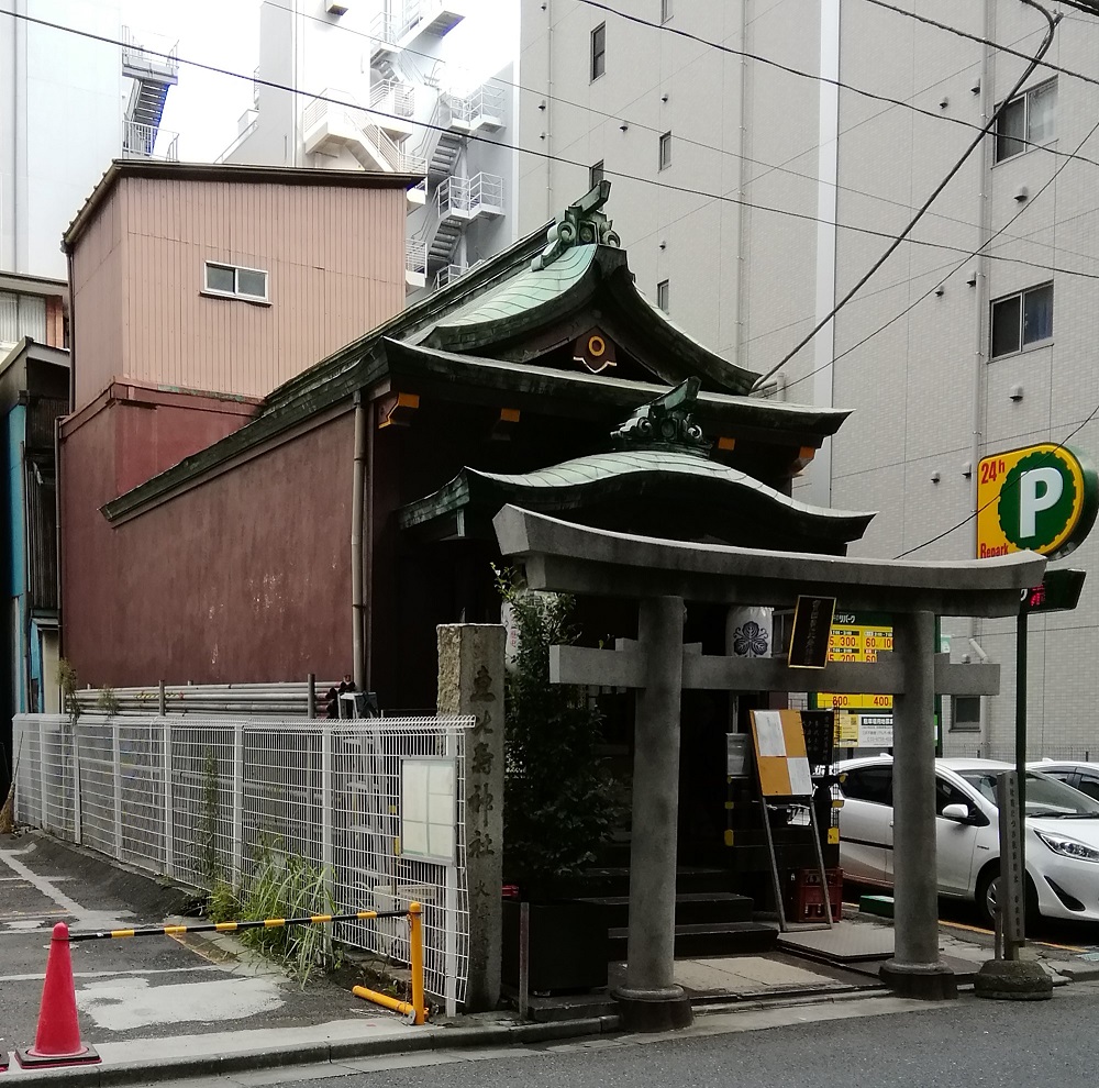  No.25 shrine with a quiet appearance that can be reached from Ningyocho Station.
 　~ Takarada Ebisu Shrine~ 