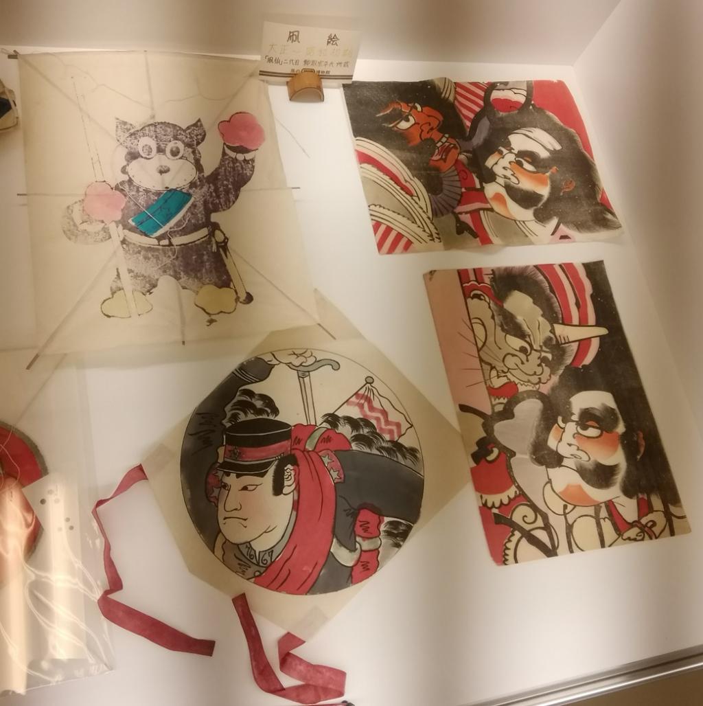 This is a new one that has been relocated for the redevelopment of "Kite painting" from the Taisho era to the early Showa era.
　-Kite Museum ~