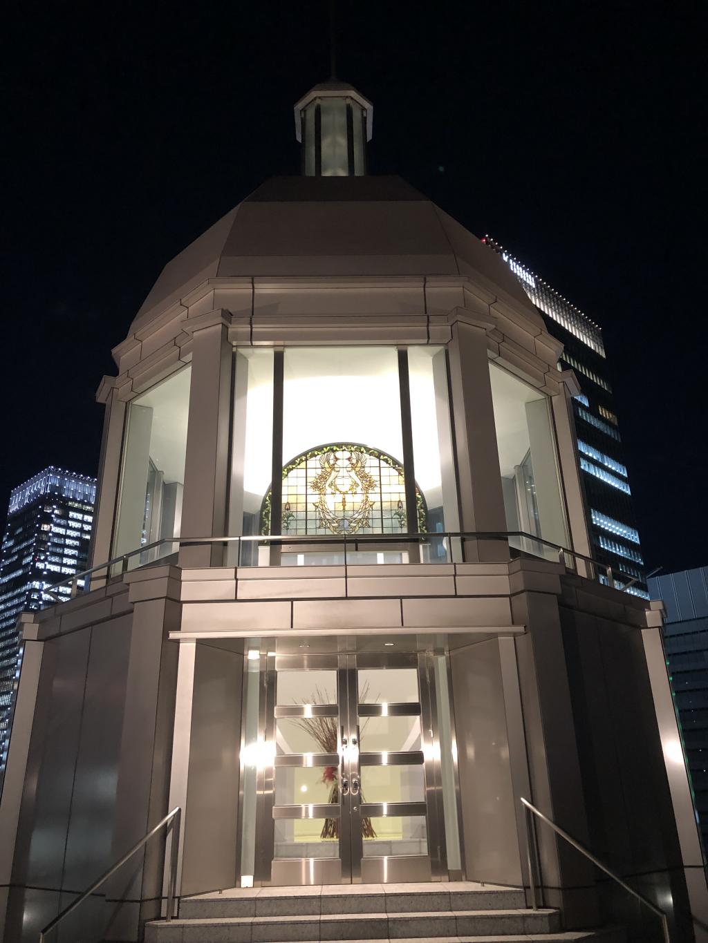  View of Ginza Street from the 110 Tower of Kyobashi Mutual Hall