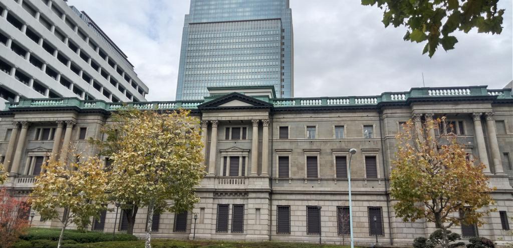 The charm of the main building west elevation important cultural property [BOJ Main Building] from Sotobori-dori St.