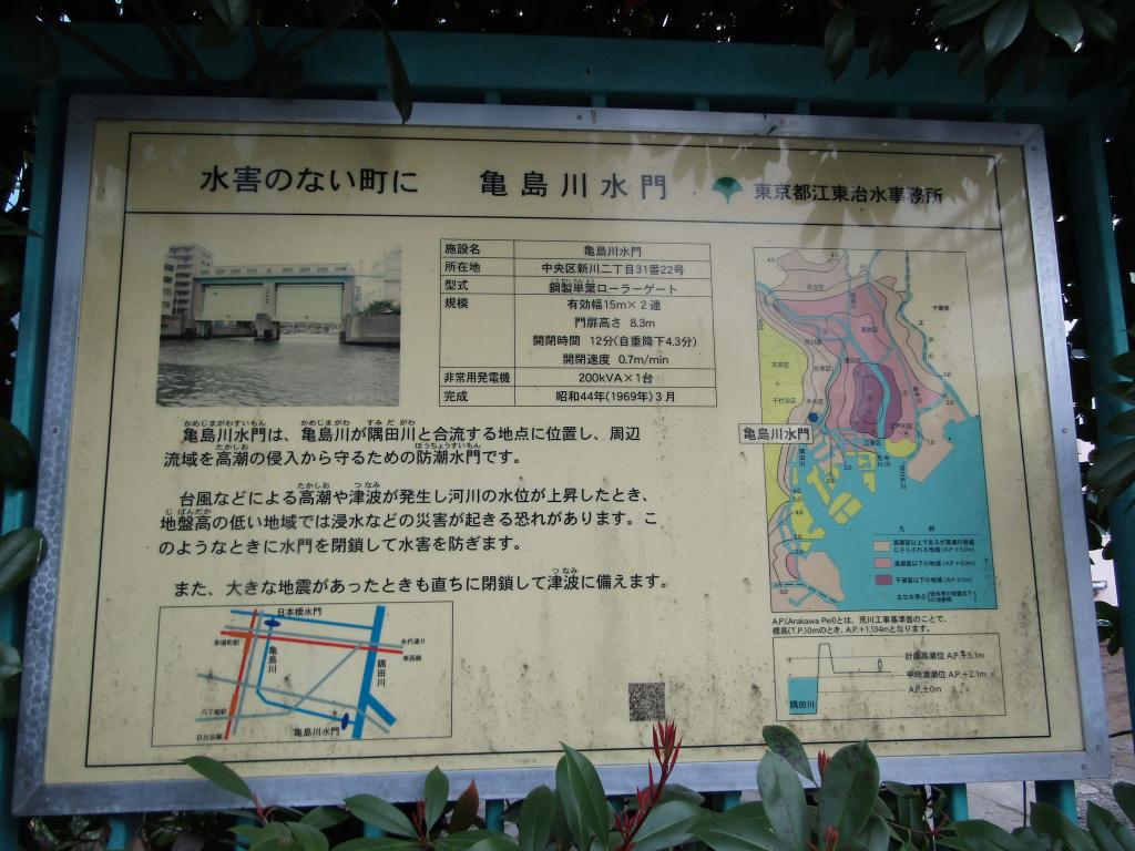  7 units in Chuo-ku-ku-What can be enjoyed by waterside walk and cycling?