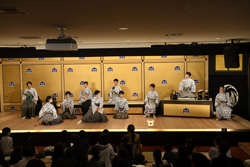  "Let's live!" Children's Kabuki School Terakoya Results Performance Kabukiza Gallery Kibikicho Hall
