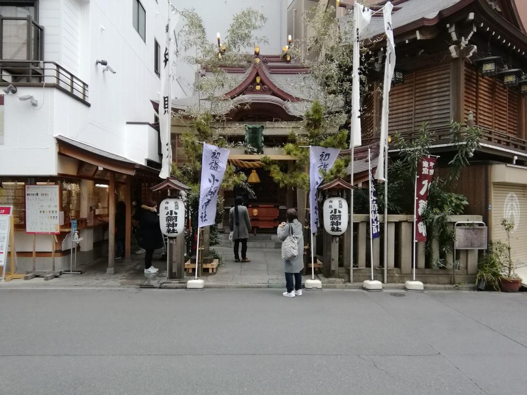 The shrine No.35 with a quiet appearance that can be reached from Koami Shrine Ningyocho Station.
 　~ Koami Shrine~ 