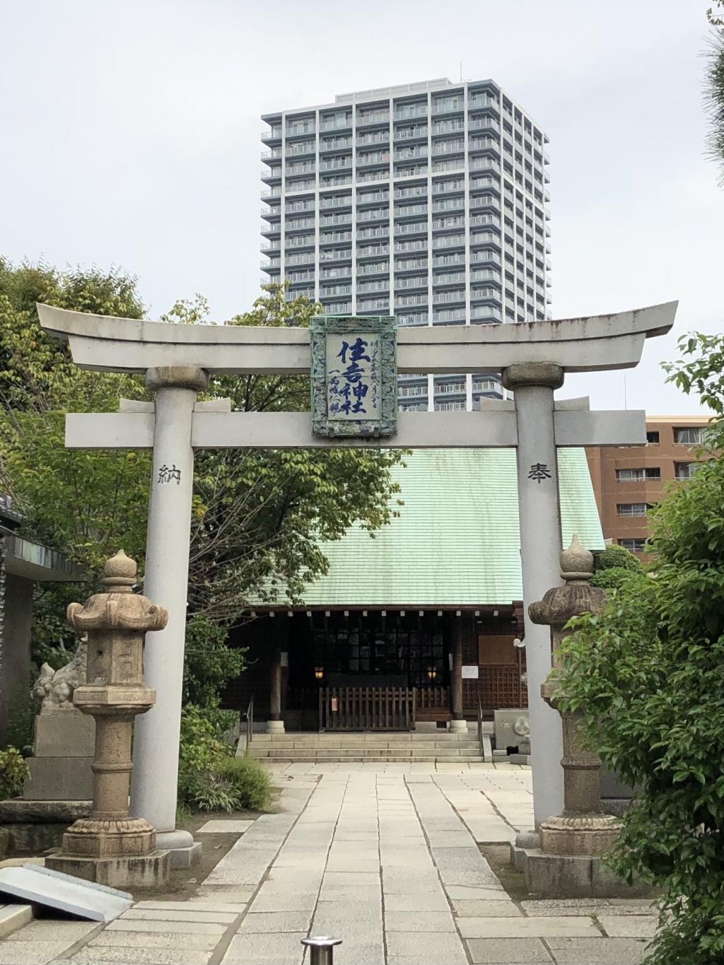 The island story of Sumiyoshi-jinja Shirine Chuo-ku, Tsukuda Island