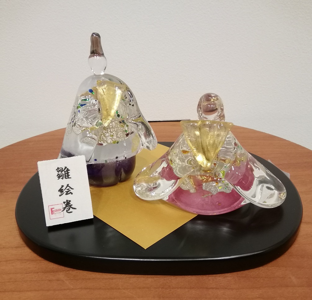 Hina Emaki Sakura
22,000 yen FUSION FACTORY Spring Glass Exhibition
　~ Nihonbashi Kiya Main Store izutuki~