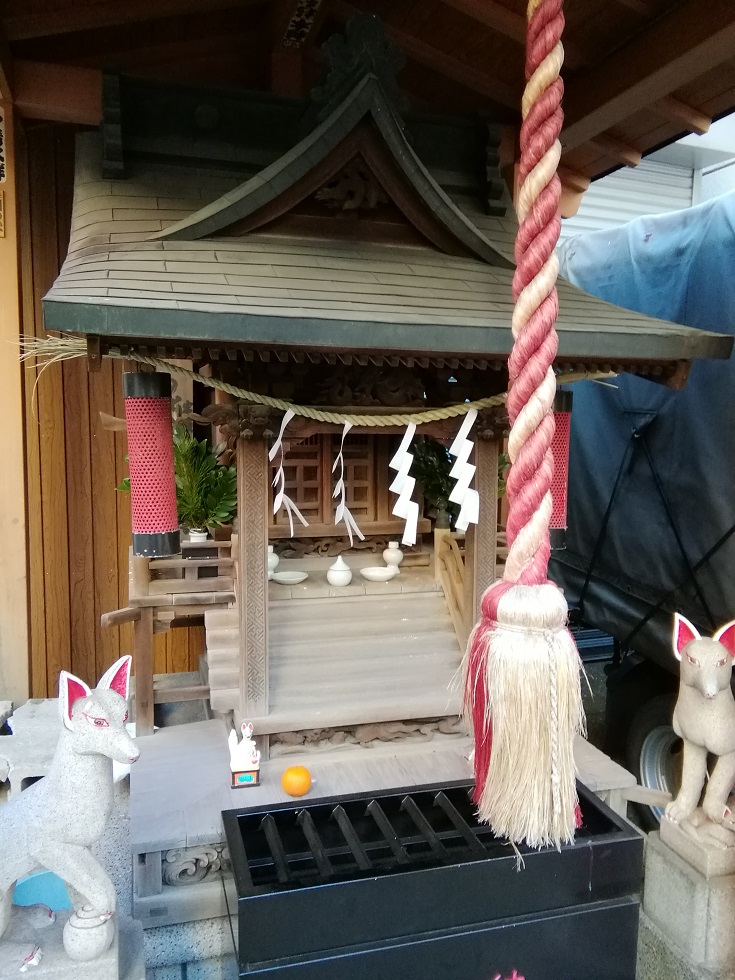  A tour of shrines with a quiet appearance around Kayabacho Station and Hatchobori Station 8-Hibiya Inari Shrine- 