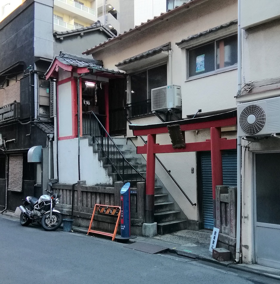  A tour of shrines with a quiet appearance around Kayabacho Station and Hatchobori Station 9-Imamura Yuki Inari Shrine- 