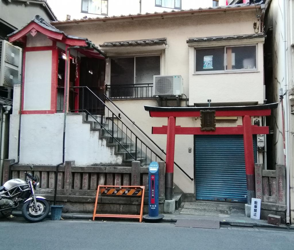 Imamura Ko Inari Shrine Tour with a quiet appearance around Kayabacho Station and Hatchobori Station 9
　~ Imamura Yuki Inari Shrine ~ 