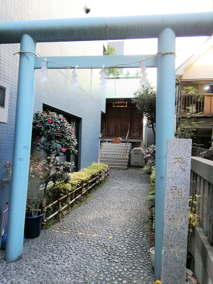  A tour of shrines with a quiet appearance around Kayabacho Station and Hatchobori Station 10-Hatchobori Tenso Shrine- 