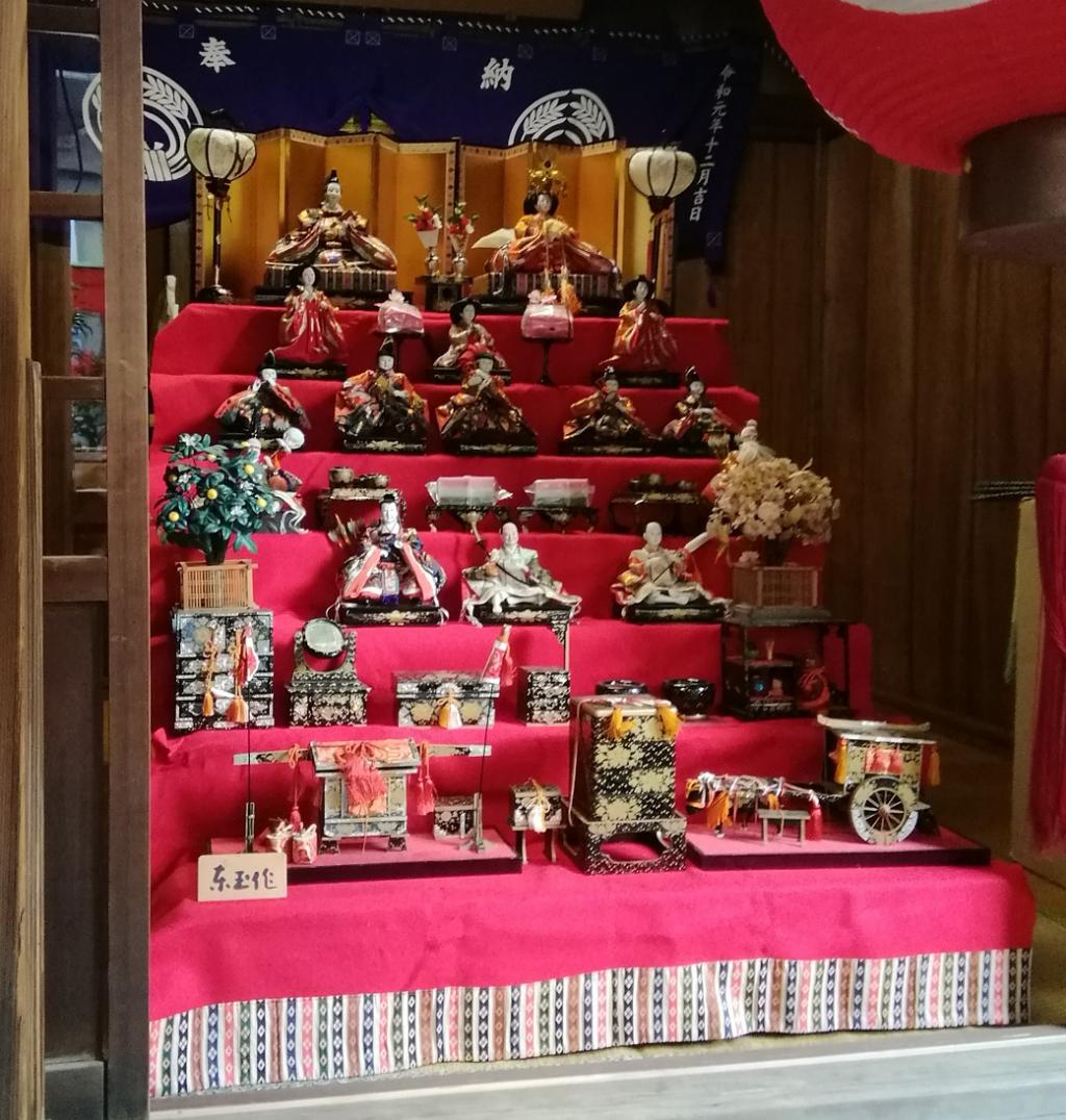  Sanko Inari Shrine, this year's Hinamatsuri
It's canceled.
　~ Sanko Inari Shrine~