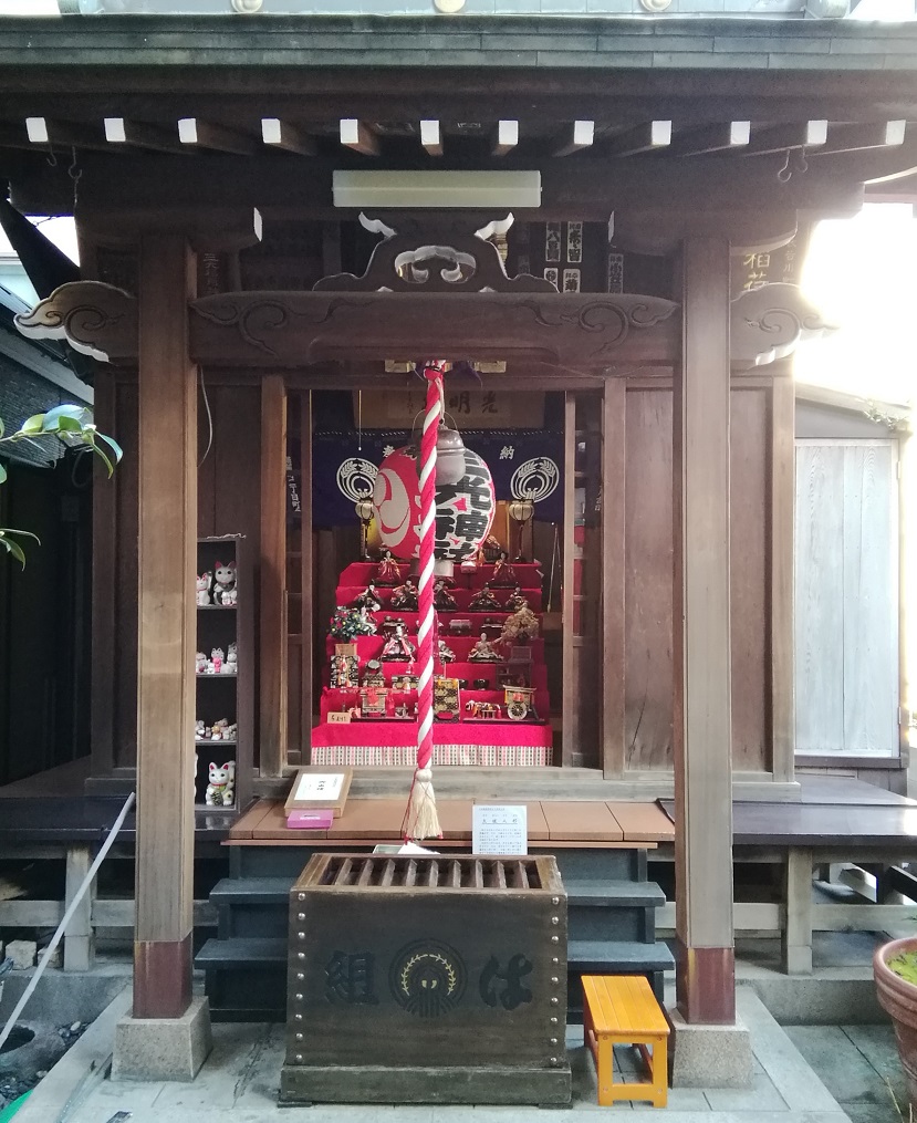  Sanko Inari Shrine, this year's Hinamatsuri
It's canceled.
　~ Sanko Inari Shrine~