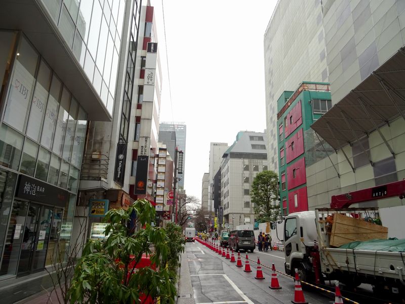 One day suddenly…！ In the next few years, there is no name "Continuation of Sakura-dori St."