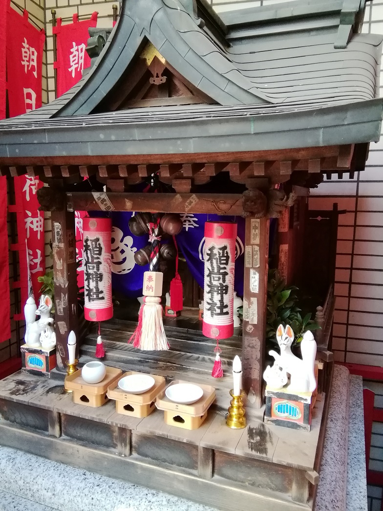  Shrine 9 in Chuo-ku
　~ Asahi Inari Shrine ~